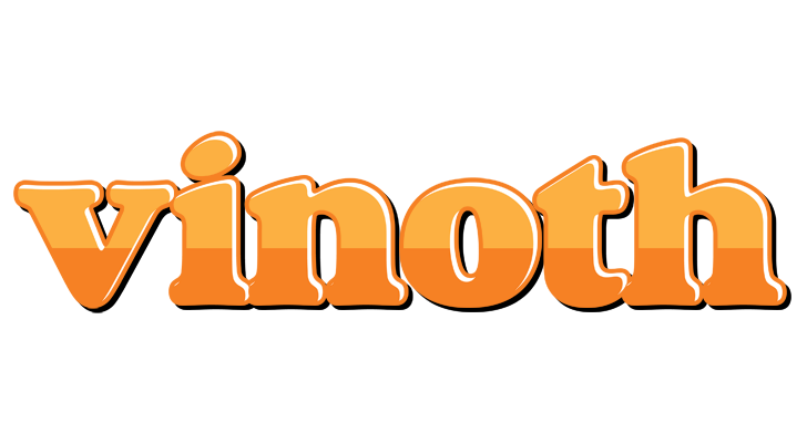Vinoth orange logo
