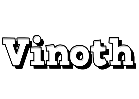 Vinoth snowing logo