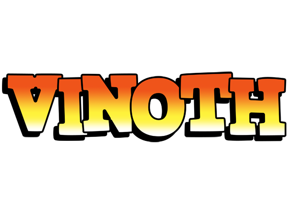 Vinoth sunset logo