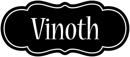 Vinoth welcome logo