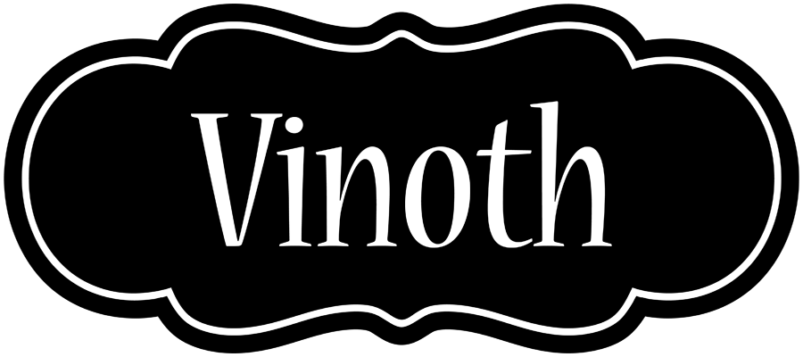 Vinoth welcome logo