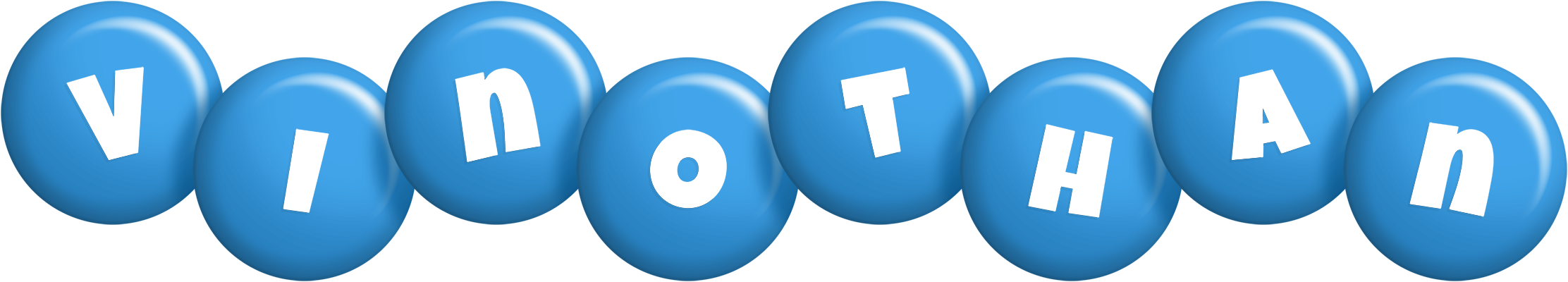 Vinothan candy-blue logo