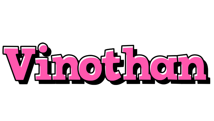 Vinothan girlish logo