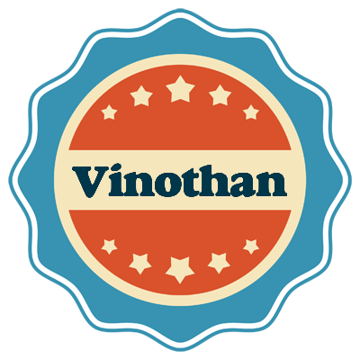 Vinothan labels logo