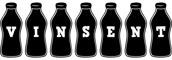 Vinsent bottle logo