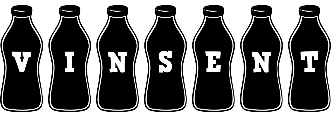 Vinsent bottle logo
