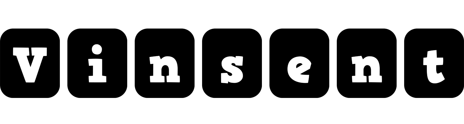 Vinsent box logo