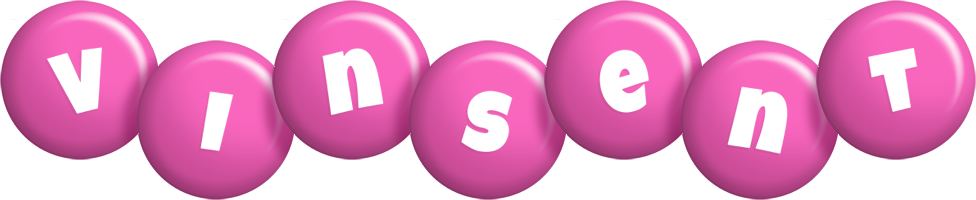 Vinsent candy-pink logo