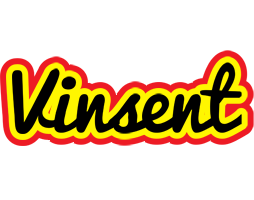 Vinsent flaming logo