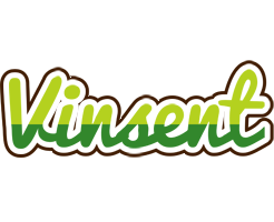 Vinsent golfing logo