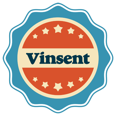 Vinsent labels logo