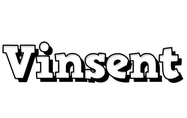 Vinsent snowing logo