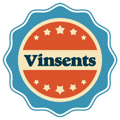 Vinsents labels logo
