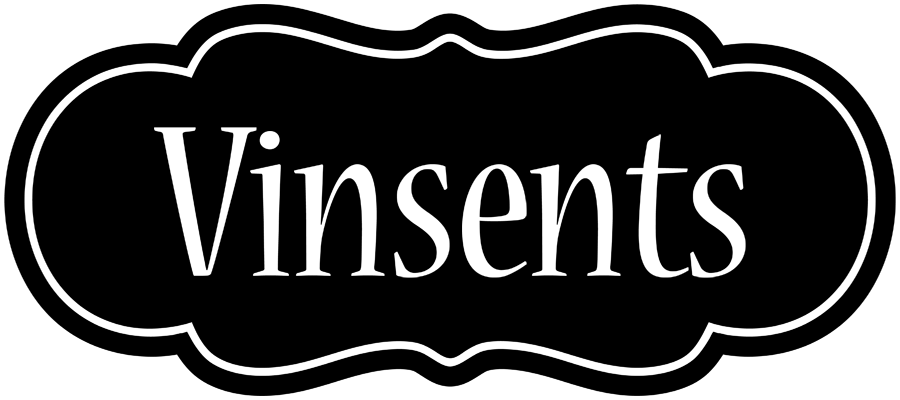 Vinsents welcome logo
