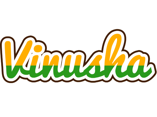 Vinusha banana logo