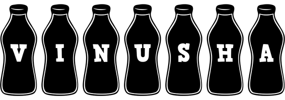 Vinusha bottle logo