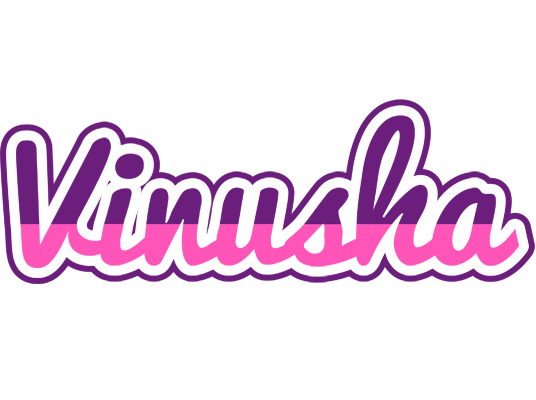 Vinusha cheerful logo