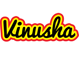 Vinusha flaming logo