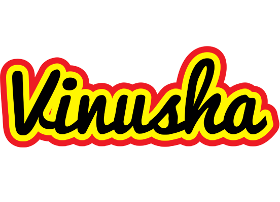Vinusha flaming logo