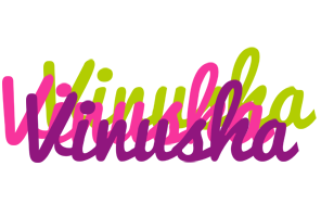 Vinusha flowers logo