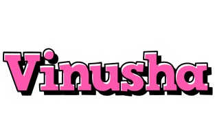 Vinusha girlish logo