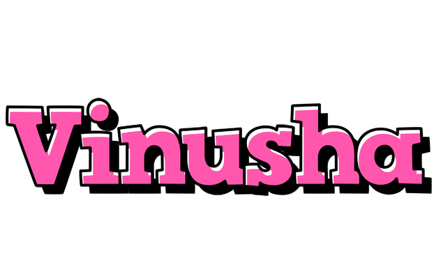 Vinusha girlish logo