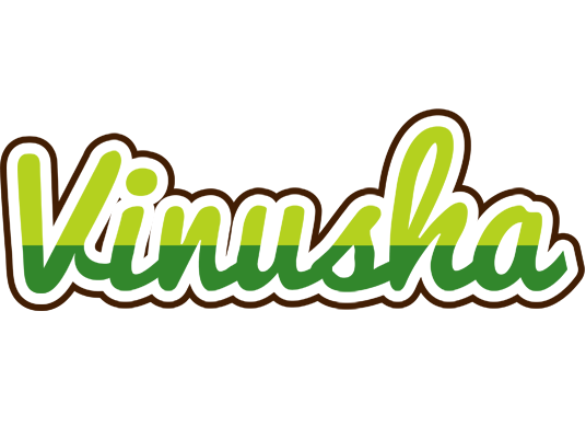 Vinusha golfing logo
