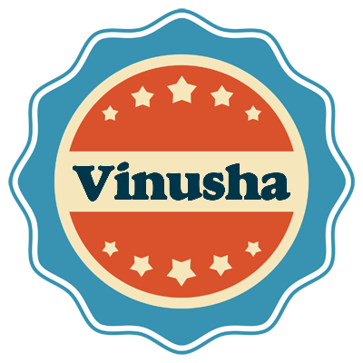 Vinusha labels logo