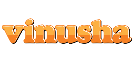 Vinusha orange logo