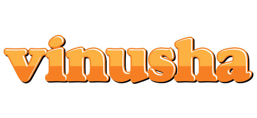 Vinusha orange logo