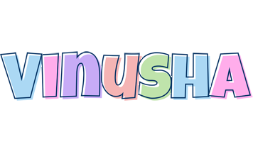 Vinusha pastel logo