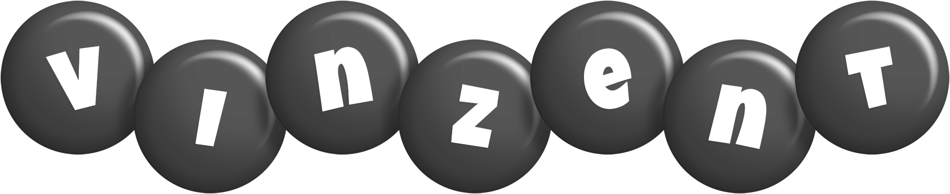 Vinzent candy-black logo