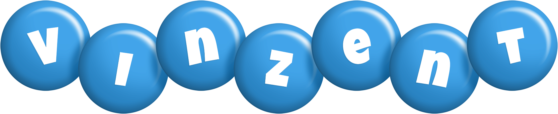 Vinzent candy-blue logo