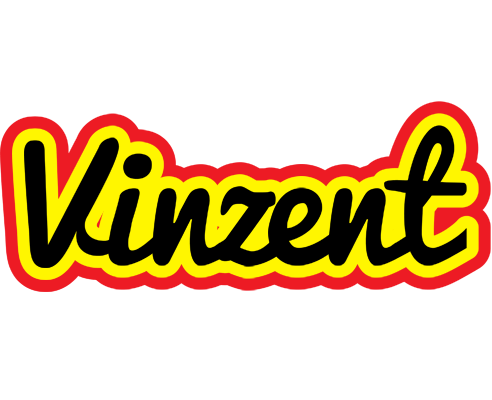 Vinzent flaming logo