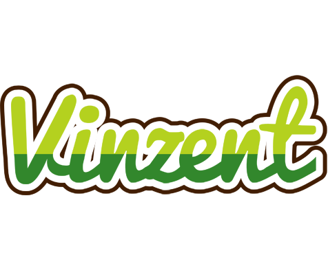 Vinzent golfing logo