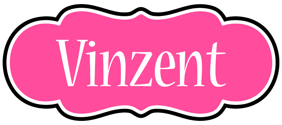 Vinzent invitation logo
