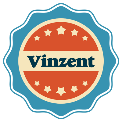 Vinzent labels logo