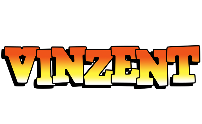 Vinzent sunset logo