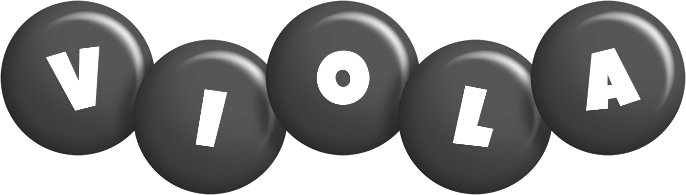 Viola candy-black logo