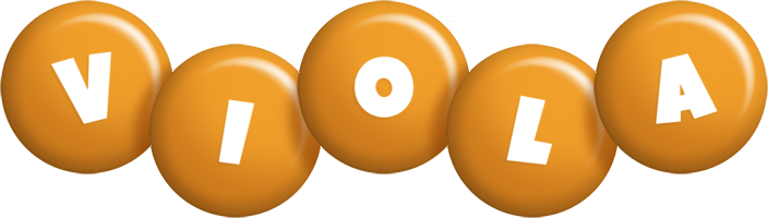 Viola candy-orange logo