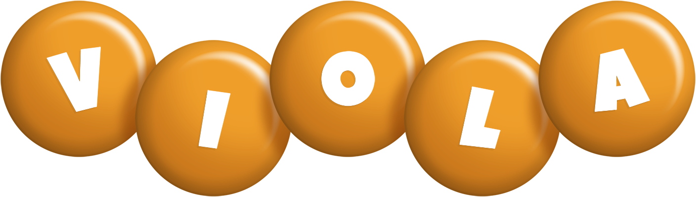 Viola candy-orange logo