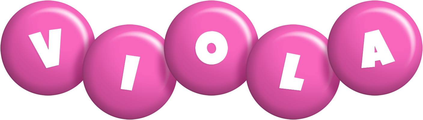 Viola candy-pink logo