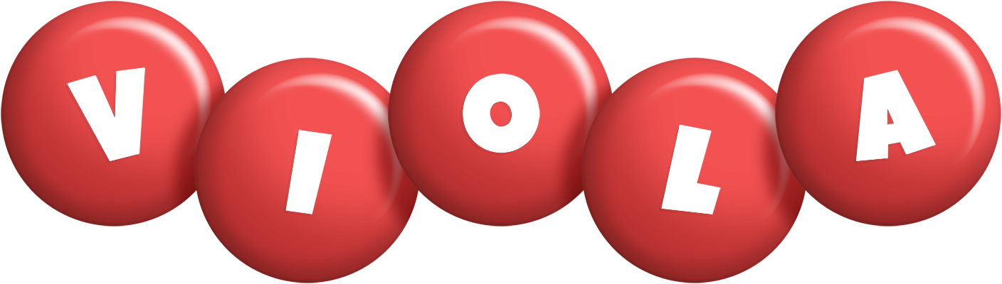 Viola candy-red logo