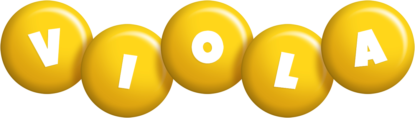 Viola candy-yellow logo