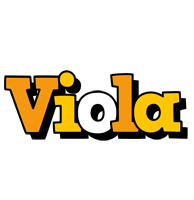 Viola cartoon logo