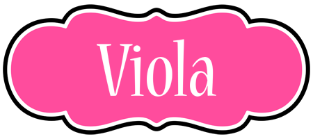 Viola invitation logo
