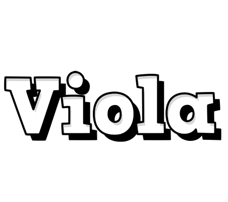 Viola snowing logo