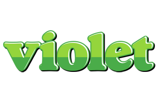 Violet apple logo