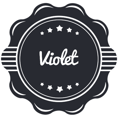 Violet badge logo