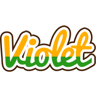 Violet banana logo
